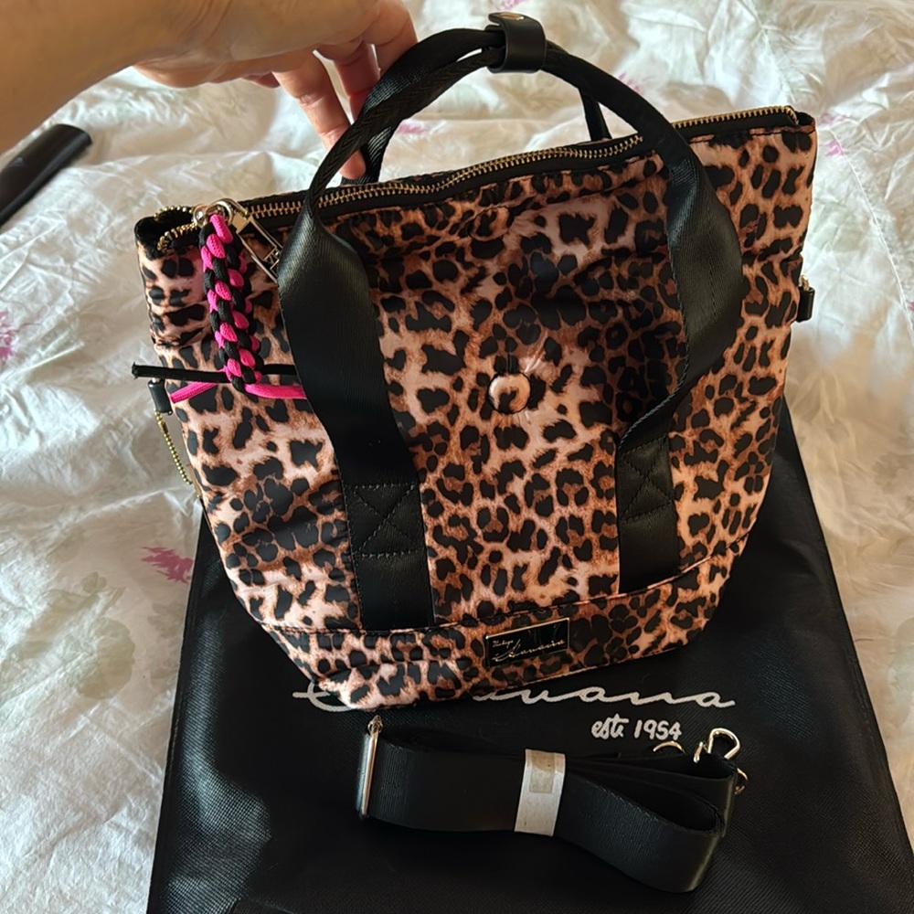Vintage Havana Small Padded Tote Bag